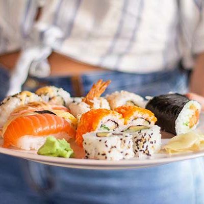 Toiree restaurant website template Sushi 9
